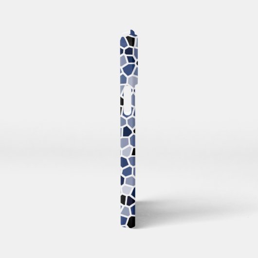 COOLES blaugestanztes Glasmuster iPhone Hülle (Rechte Seite)