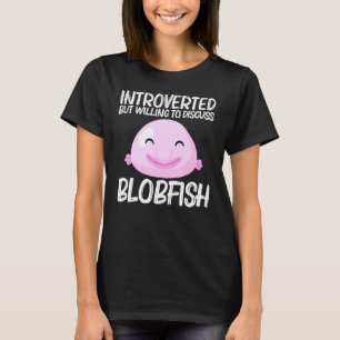 Cooles Blobefisch-Design für Damen und Herren, Fis T-Shirt