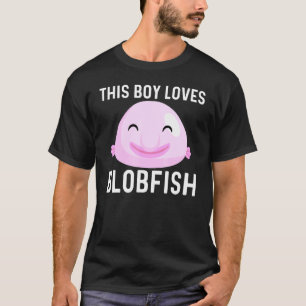 Cooles Blobfish-Design für Jungen Kinder Fischer F T-Shirt