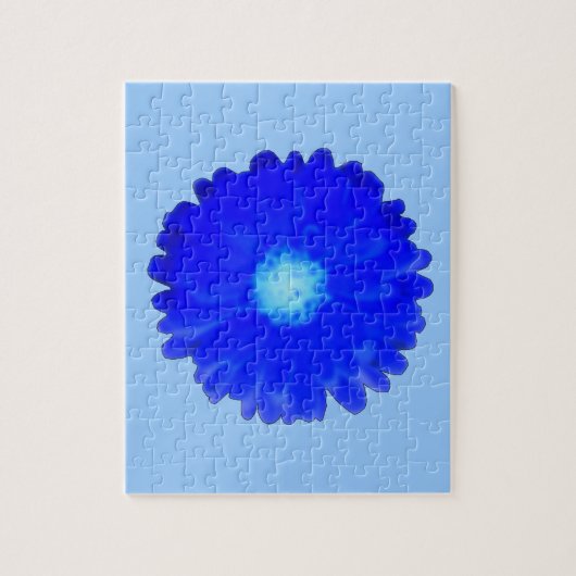 Cooles Blue Marigold Puzzle (Vertikal)