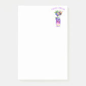 Cooles Blueberry Juice Drink Post-it Klebezettel (Vorderseite)