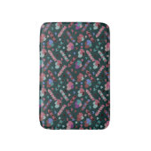 Cooles Blumenmuster Badematte (Vorderseite Vertikal)