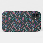 Cooles Blumenmuster Case-Mate iPhone Hülle (Rückseite (Horizontal))