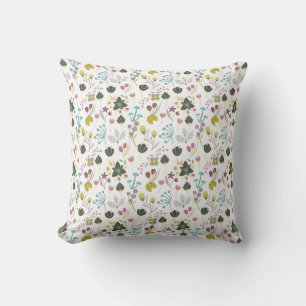 Cooles Blumenmuster Kissen