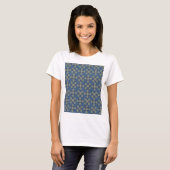 Cooles Blumenmuster T-Shirt (Vorne ganz)