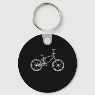 Cooles BMX Bike Rider Cyclist-Geschenk Schlüsselanhänger