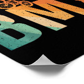 Cooles BMX-Design für Damen und Herren - BMBx für  Poster (Ecke)