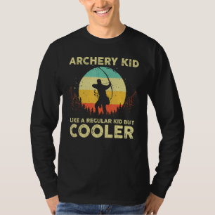 Cooles Bogenschießen für Kinder Bogenschützen Frau T-Shirt