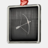 Cooles Bogenschießen Ornament Aus Metall (Links)