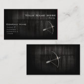 Cooles Bogenschießen Visitenkarte (Vorne/Hinten)