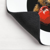 Cooles Boxschlauchdesign für einen Knock-out-Stil Mousepad (Ecke)