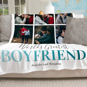 Cooles Boyfriend-Geschenk WELTBESTES FOTO Fleecedecke