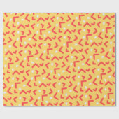 Cooles Brautparty Geschenkpapier (Flach)