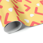 Cooles Brautparty Geschenkpapier (Rolleneckpunkt)
