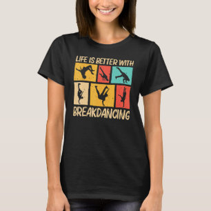 Cooles Breakdance für Men Hip Hop T-Shirt