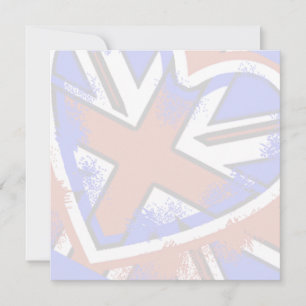 Cooles britisches Flaggenherzendesign