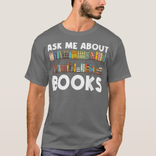 Cooles Buchdesign für Männer Buchwürmer Lesen T-Shirt