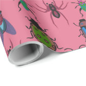 Cooles Bugmuster Geschenkpapier (Rolleneckpunkt)