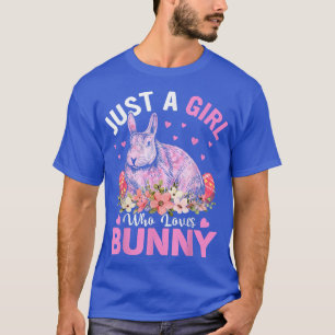 Cooles Bunny Rabbit Nur ein Mädchen, das sonnig Li T-Shirt