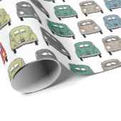 cooles buntes klassisches Autoverpackungspapier Geschenkpapier (Rolleneckpunkt)