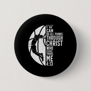 Cooles Bysketbyll für Damen und Herren Frauensport Button