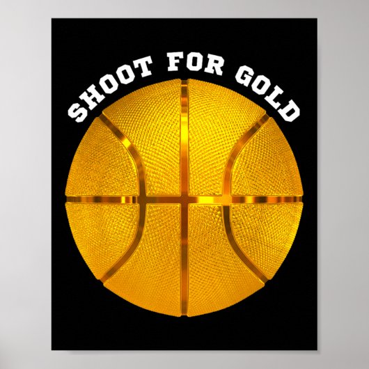 Cooles Bysketbyll Mvp Player Award Gewinner Team M Poster (Vorne)