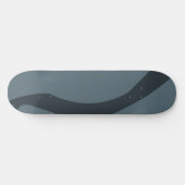 Cooles Cadet Marble Blue Gray Skateboard (Horizontal)