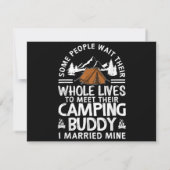Cooles Camping Buddies Geschenk für Männer Frauen (Rückseite)