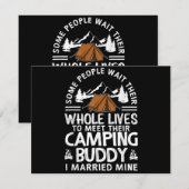 Cooles Camping Buddies Geschenk für Männer Frauen (Vorne/Hinten)