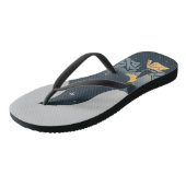 Cooles Camping Camper Feuer im Val Piora Badesandalen (Schrägansicht)