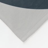 Cooles Camping Camper Feuer im Val Piora Fleecedecke (Ecke)