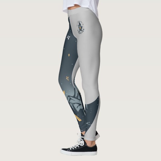 Cooles Camping Camper Feuer im Val Piora Leggings (Links)