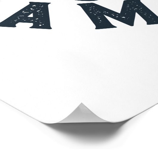 Cooles Camping Camper Feuer im Val Piora Poster (Ecke)