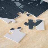 Cooles Camping Camper Feuer im Val Piora Puzzle (Seite)