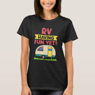 Cooles Camping Fans Camper Anweisungen Redewendung T-Shirt