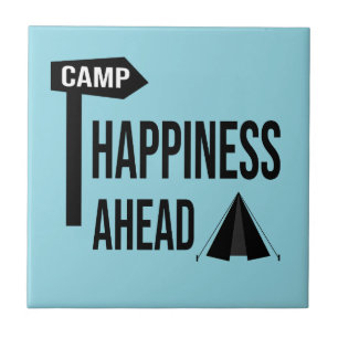 Cooles Camping Fliese