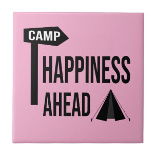 Cooles Camping Fliese