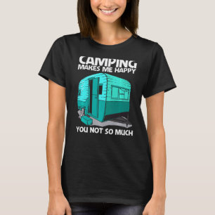 Cooles Camping für Männer Frauen Camper Camping Au T-Shirt