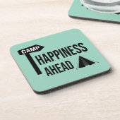 Cooles Camping Getränkeuntersetzer (Linke Seite)