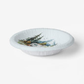 Cooles Camping liebt Party Pappteller (Gewinkelt)