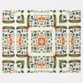 Cooles Camping Quilt Fleecedecke (Vorderseite (Horizontal))