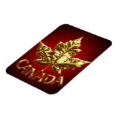 Cooles Canada Magnet Gold Canada Leaf Souvenir (Linke Seite)