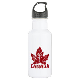 Cooles Canada Retro Maple Leaf Souvenir Trinkflasche