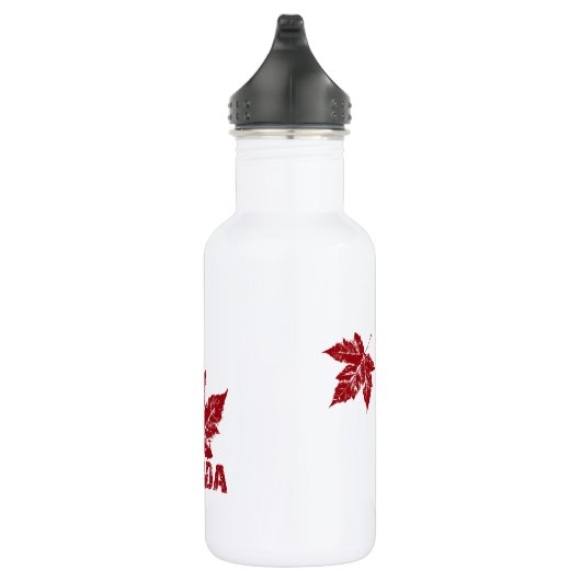 Cooles Canada Retro Maple Leaf Souvenir Trinkflasche (Rechts)