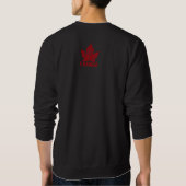 Cooles Canada Sweatshirt Retro Maple Leaf Souvenir (Rückseite)