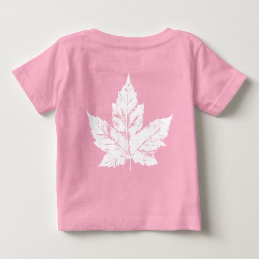 Cooles Canada Tshirt Retro Maple Leaf Souvenir Shi (Rückseite)