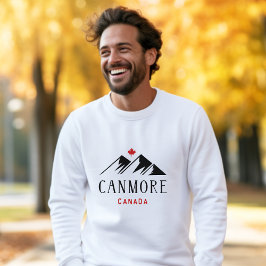 Cooles Canmore - Kanada - Ahornblättern Sweatshirt