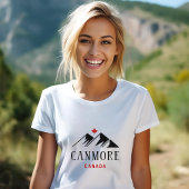 Cooles Canmore - Kanada - Ahornblättern T-Shirt