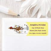 Cooles Cartoon mit lustiger Ausführung (Insitu)