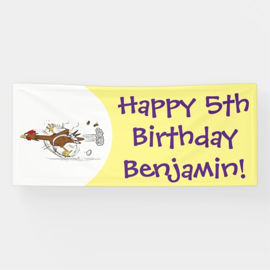 Cooles Cartoon mit lustiger Ausführung Banner (Horizontal)